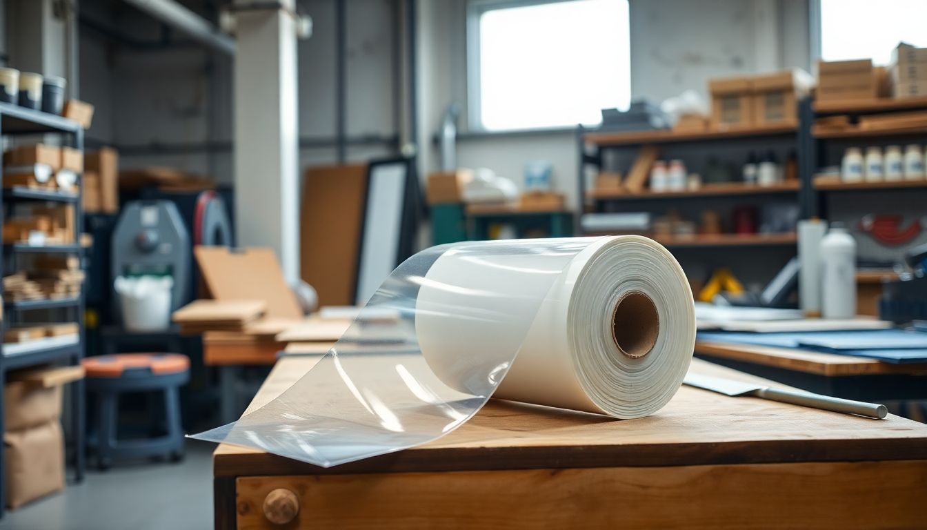 Papel Autoadherible Transparente